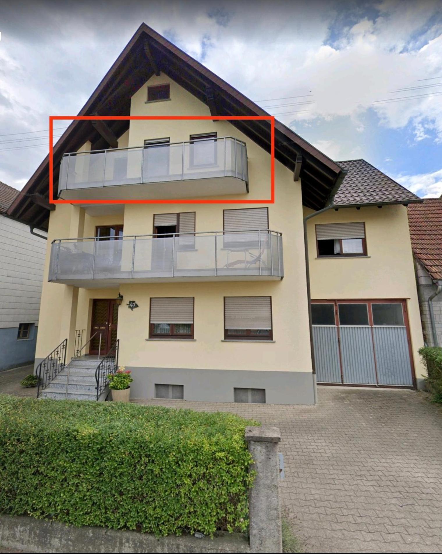 Apartment In Hofweier Dg Hohberg Exteriör bild
